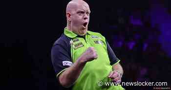 Emotionele Michael van Gerwen herpakt zich in Nederlandse finale tegen Gian van Veen