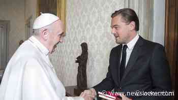 Leonardo DiCaprio prijst inzet overleden paus voor klimaat