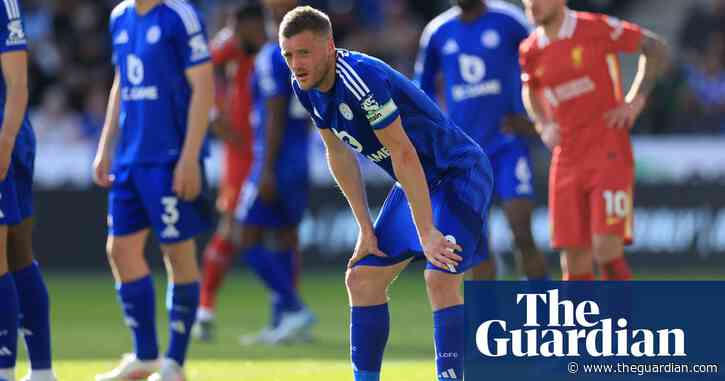 ‘A total embarrassment’: Jamie Vardy says season has been ‘nothing but miserable’