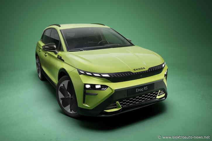 Škoda preist Elroq RS bei 53.050 Euro ein
