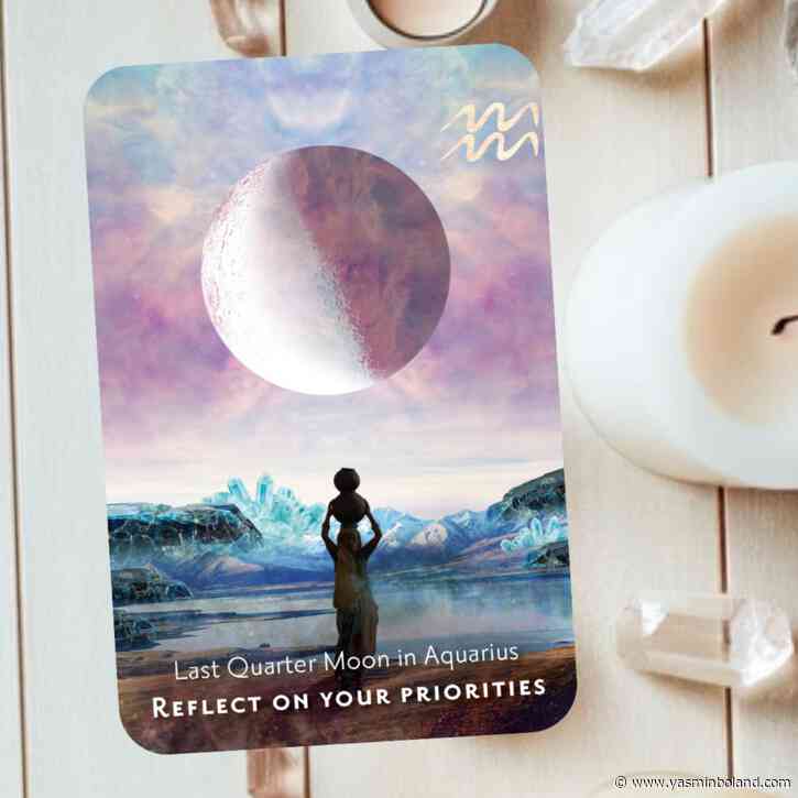 Last Quarter Moon in Aquarius