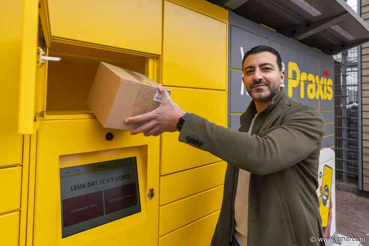 Praxis met nieuwe service: DHL Pakketautomaten voor het verzenden en afhalen van pakketten
