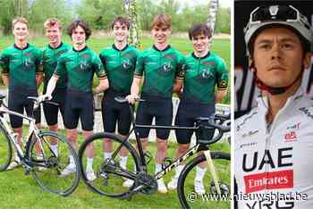 Zes 19-jarige studievrienden gaan stadsgenoot Rune achterna, die het schopte tot ploegmaat van Tadej Pogacar: “Hij mag ons wat tips geven”