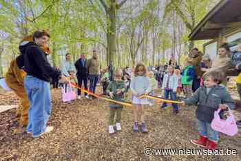 Vernieuwde speelzone Bosuil geopend met paaseizoektocht