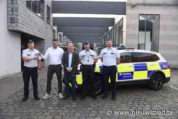 Nieuw politievoertuig is eerste in de zone met Battenburgpatroon