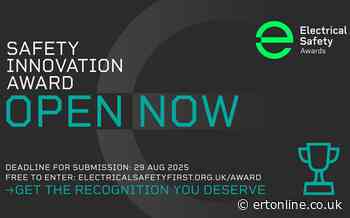 Safety Innovation Award 2025 launched