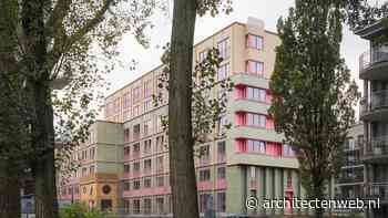 Verbijzonderde kopgevels geven woongebouw in Hilversum gezicht