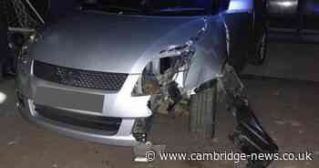 Man crashed car into school gates while drunk