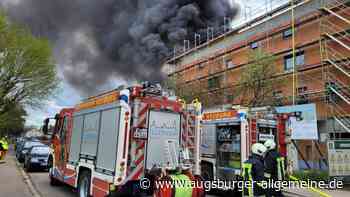 Feuer am neuen Familienzentrum ausgebrochen