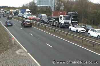 A19 crash LIVE: Updates as huge tailbacks after 'incident' near Moor Farm roundabout