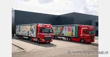 Nieuwe vrachtwagens van Amaizin en La Bio Idea