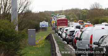 A19 crash LIVE: Updates as huge tailbacks after collision near Killingworth