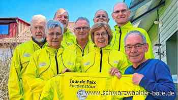 Friedensfahrt startet in Althengstett: Bis zum Ziel  sind es 1227  Kilometer