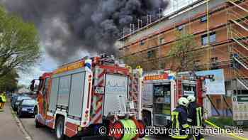 Großeinsatz am Neuburger Familienzentrum: Feuer ist unter Kontrolle