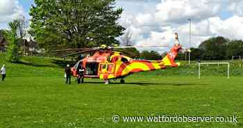 Child taken to hospital after Hemel crash