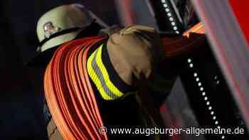 Brandstiftung in Burlafingen: Container nahe Grundschule geht in Flammen auf