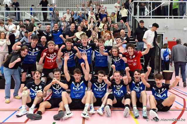 Jeugdig Lizards Lubbeek-Leuven C maakt favorietenrol helemaal waar en pakt eerste beker bij de seniores: “Dit is toch een heel ander formaat van beker”