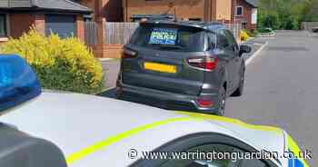 Car seized and driver arrested by police following drug test and licence checks