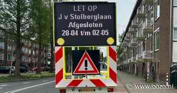 Kanaalstraat en Juliana van Stolberglaan in Waddinxveen volgende week dicht