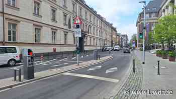 Polleranlage in Düsseldorf wartet auf Betrieb