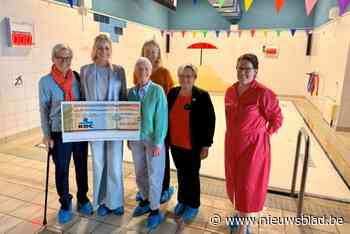 Serviceclub Kiwanis schenkt 10.000 euro voor therapeutisch zwembad MFC Ten Dries