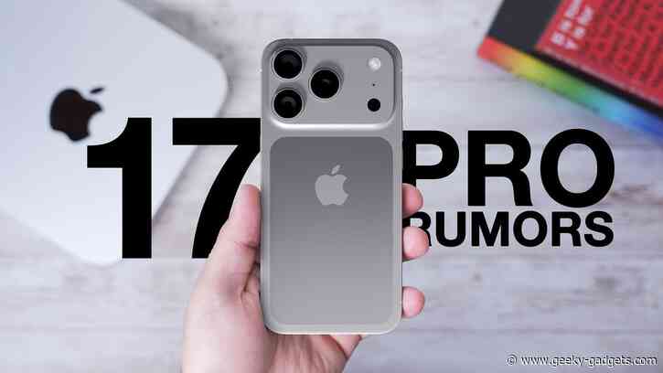 iPhone 17 Pro Launching With These 12 New Features