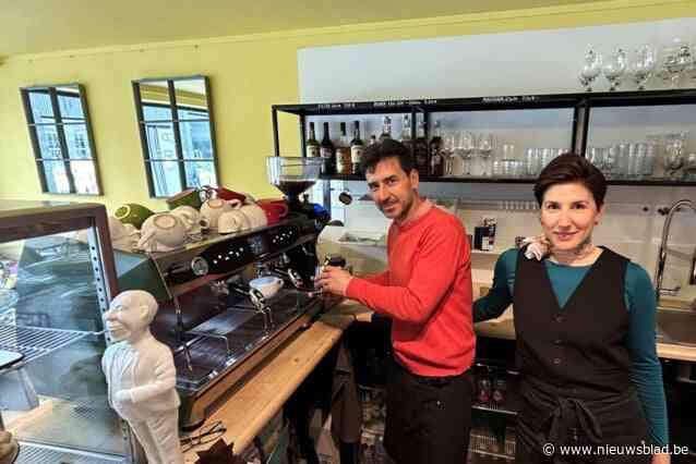 Yevhen (56) en Elena (46) zijn nieuwe uitbaters van Barista Bravo: “Een koffiehuis met een Oekraïens accent”