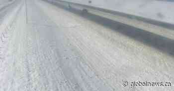 Monday’s spring storm saw parts of Alberta get 20 cm of snow