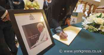 Mass for Pope Francis to be celebrated at St. Leonard's in Malton