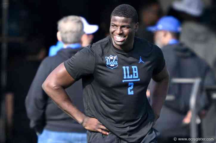 NFL draft: UCLA’s Oluwafemi Oladejo is all gas and no brakes