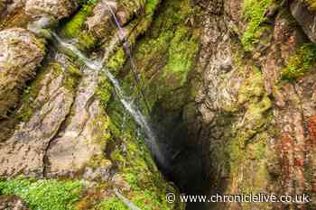 The underground Yorkshire waterfall that's double the height of Niagara Falls
