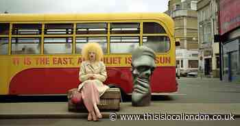 AI artwork pops up in East London for Shakespeare's birthday