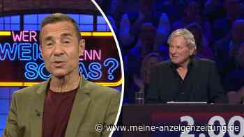 Bei „Wer weiß denn sowas?“: Bernhard Brink macht sich über Kai Pflaume lustig