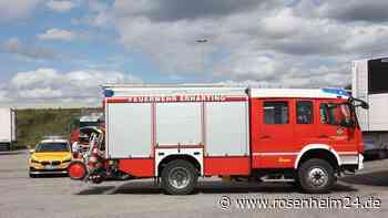 Auf Autohof in Erharting: Tote Person in Lkw-Führerhaus gefunden