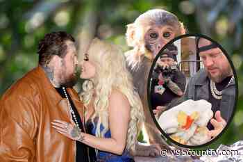 Jelly Roll Says ‘It’d Be a War’ If Bunnie Xo Saw Him Holding This Baby [Watch]