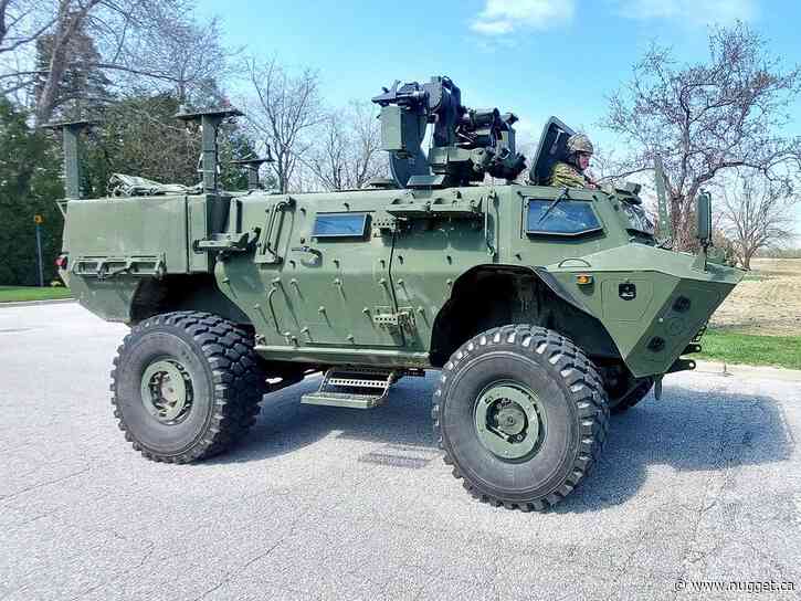Military vehicles will be 'trucking' through North Bay this weekend