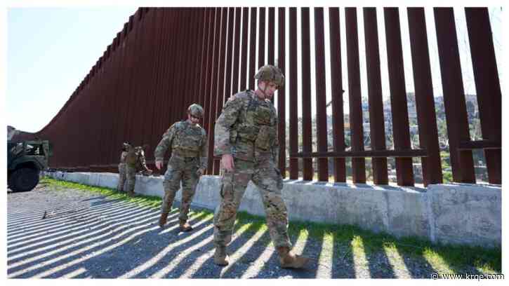 Military authorized to detain undocumented immigrants in New Mexico