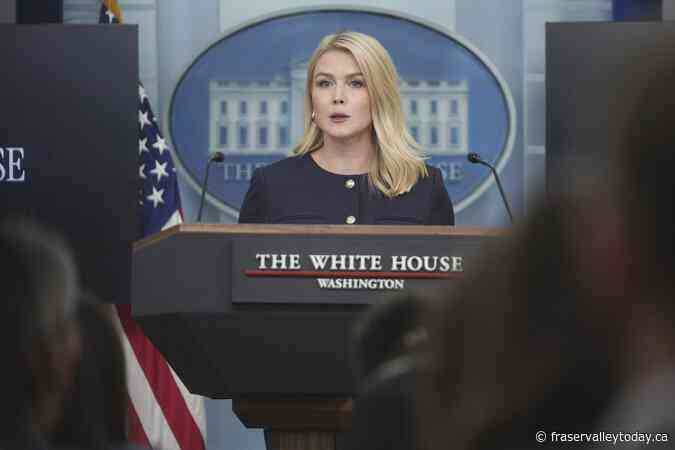 White House cites drop in people caught at Canada-U.S. border as tariffs continue