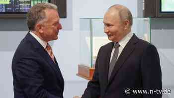 Gerüchte um Invasionsstopp: Witkoff will erneut mit Putin in Moskau reden