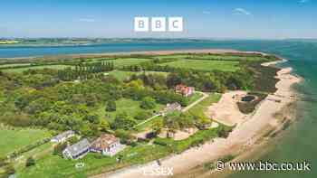 Which secluded Essex island is for sale?