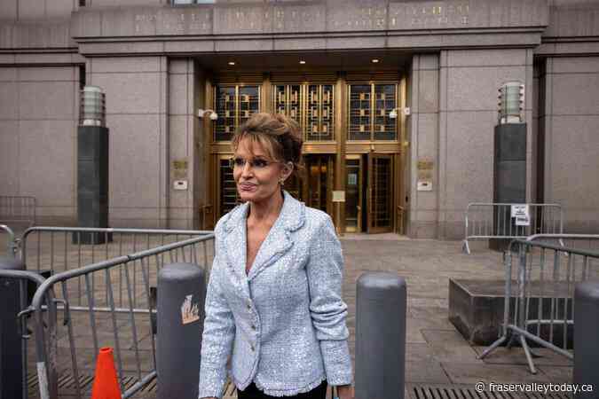 Jury finds The New York Times did not libel former Alaska Gov. Sarah Palin