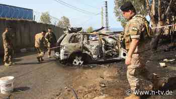 Angriff nahe Beirut: Israelische Drohne tötet Islamistenführer im Libanon