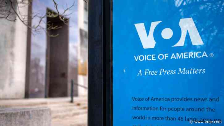 Judge orders Trump administration to restore Voice of America