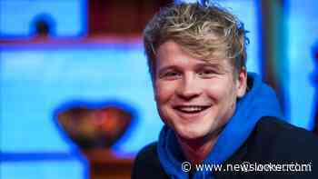 Kalvijn en Nina krijgen 'trotse ooms' op kraambezoek