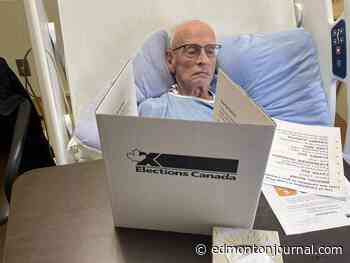 Albertan, 97, extends hospital stay just so he can vote in federal election