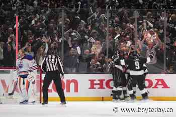 Andrei Kuzmenko's late-season contributions to the LA Kings got even bigger in his playoff debut