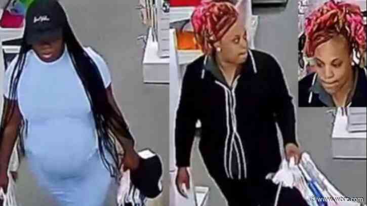 Deputies searching for two women accused of stealing from multiple Ascension Parish stores