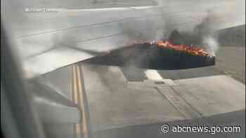 WATCH:  Nearly 300 people evacuated from Delta plane after engine fire