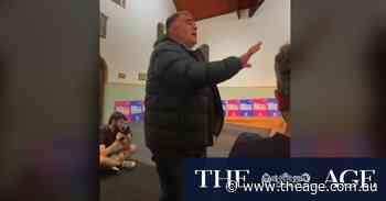 'Get your gotcha moment somewhere else': man rebuked at Kooyong forum