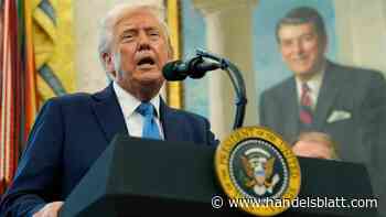 US-Zölle : Trump will gegenüber China „nett“ sein